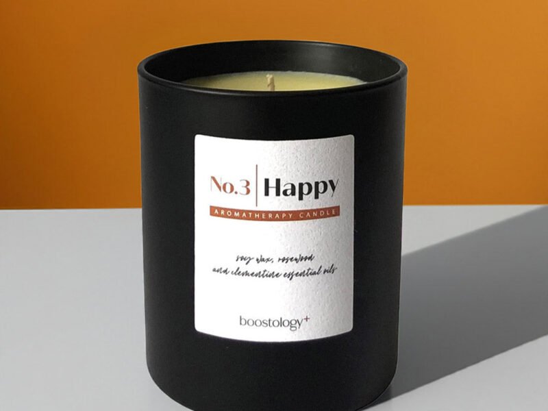"Happy" aromatherapy candle 200g