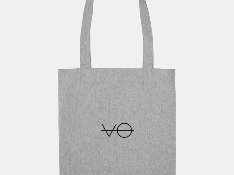 Heather Grey Organic Tote Bag, Vegan Gift