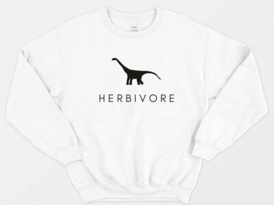 Herbivore Dinosaur Sweatshirt (Unisex)