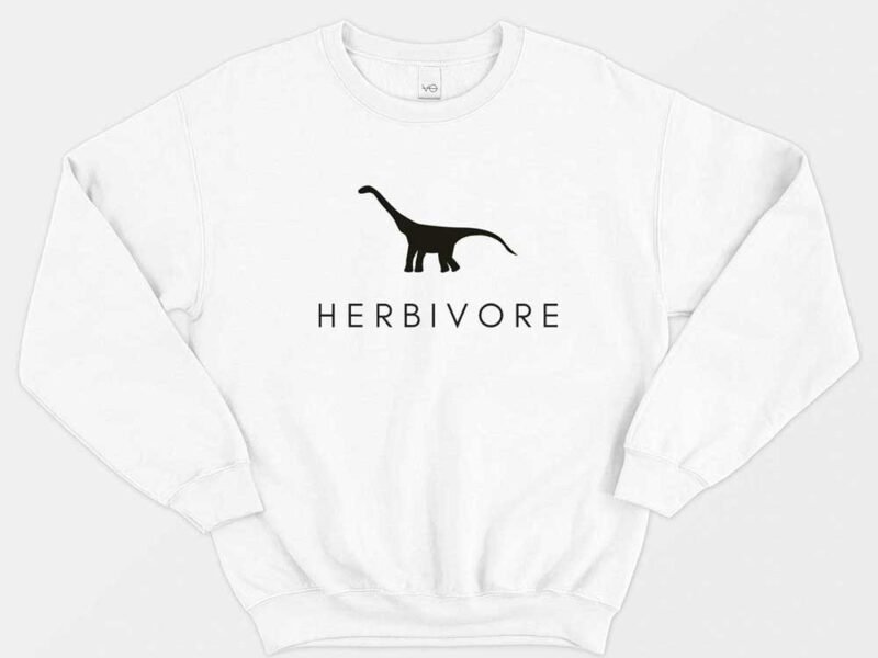 Herbivore Dinosaur Sweatshirt (Unisex)