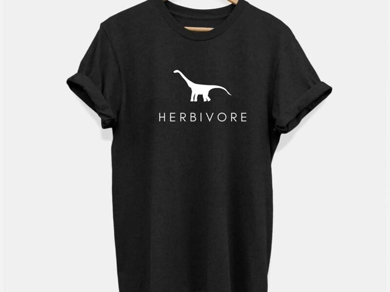 Herbivore Dinosaur T-Shirt (Unisex)