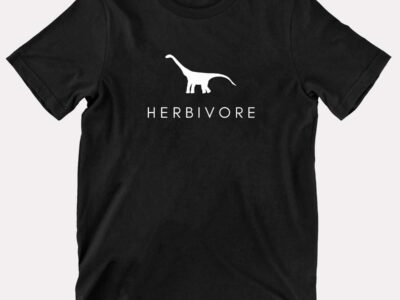 Herbivore Dinosaur Kids T-Shirt (Unisex)