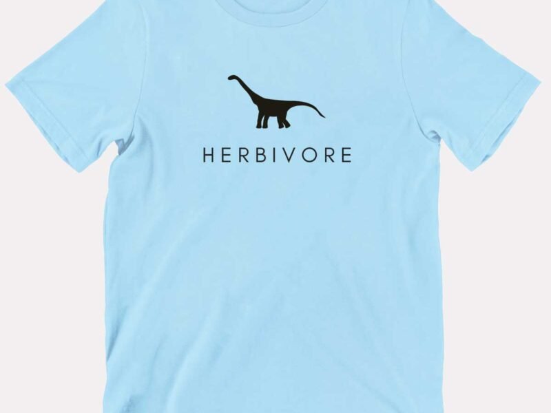 Herbivore Dinosaur Kids T-Shirt (Unisex)