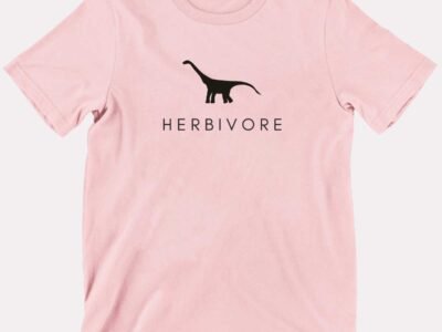 Herbivore Dinosaur Kids T-Shirt (Unisex)