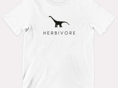 Herbivore Dinosaur Kids T-Shirt (Unisex)