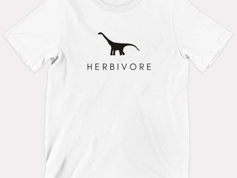 Herbivore Dinosaur Kids T-Shirt (Unisex)