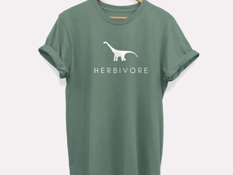Herbivore Dinosaur T-Shirt (Unisex)
