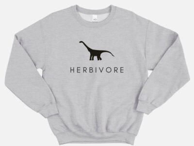 Herbivore Dinosaur Sweatshirt (Unisex)