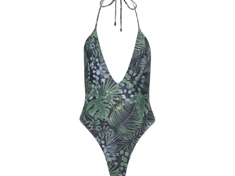 Los Cabos Deep V One Piece Jungle