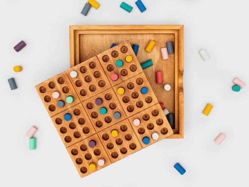 "Peace of mind" colour sudoku puzzle