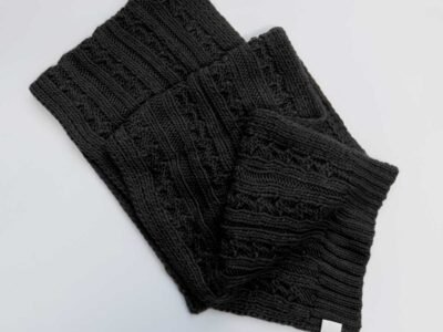 Mustard No-Wool Woolly Scarf