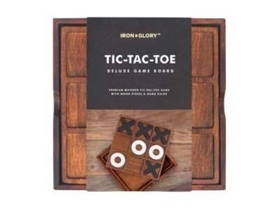 Premium wooden noughts and crosses