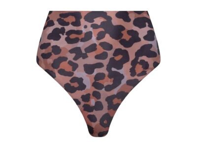 Palermo High Waist Bikini Bottom Leopard