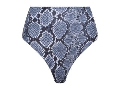 Palermo High Waist Bikini Bottom Snake