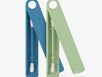 The Reusable Swab, Set of 2 By Last Object | Colour: Green/Blue