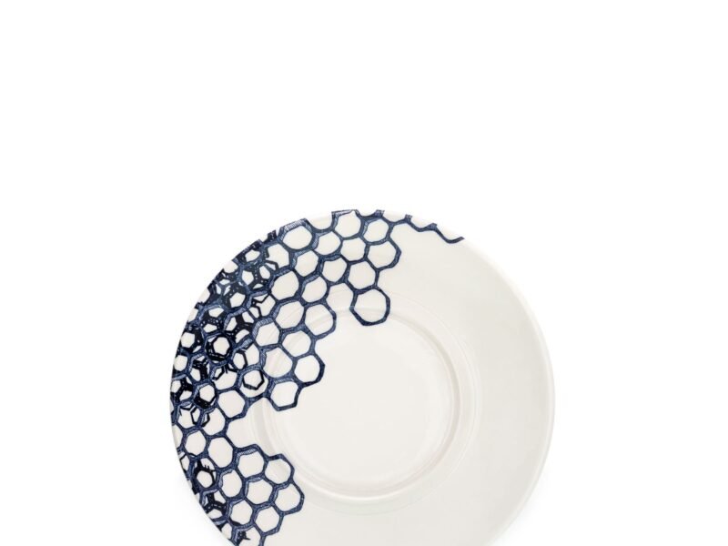 Ink Blue Pollen Coffee Saucer Seconds