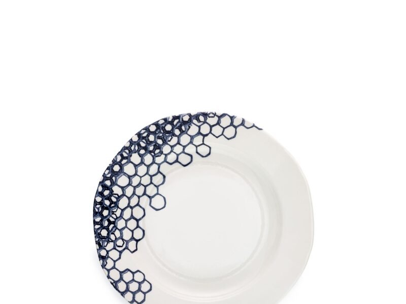 Ink Blue Pollen Plate 19cm