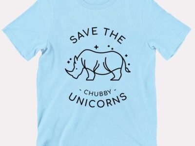 Save The Chubby Unicorns Kids T-Shirt (Unisex)
