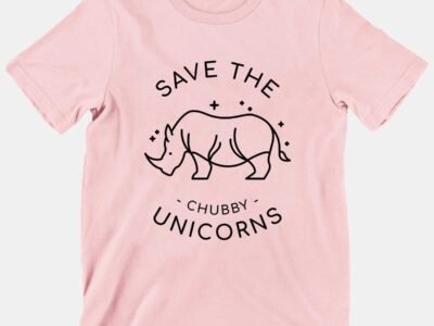 Save The Chubby Unicorns Kids T-Shirt (Unisex)