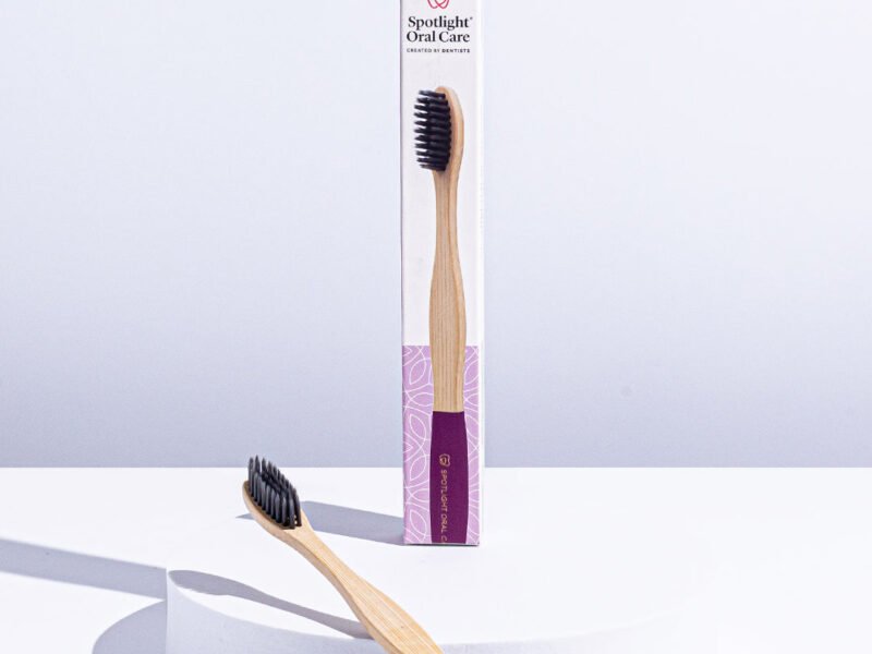 Bamboo Toothbrush - Purple