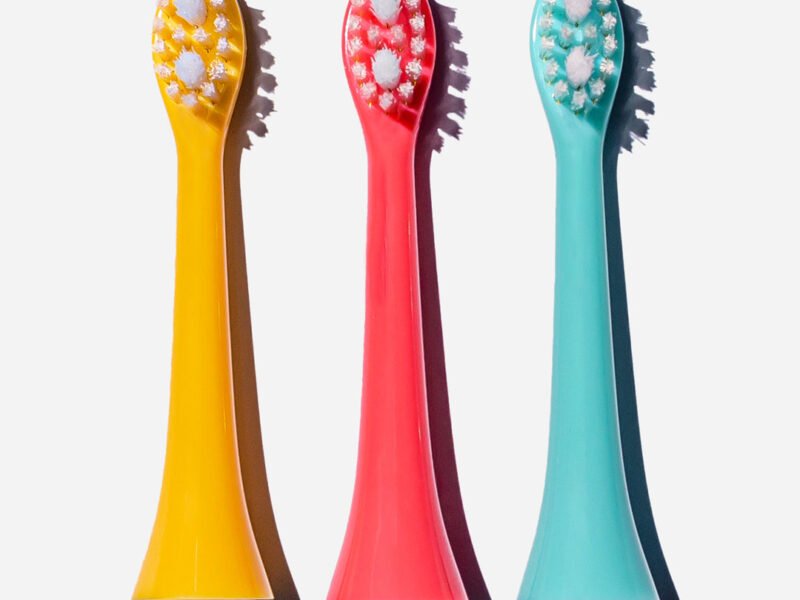 Sonic Toothbrush for Children Replacement Heads - Coloured