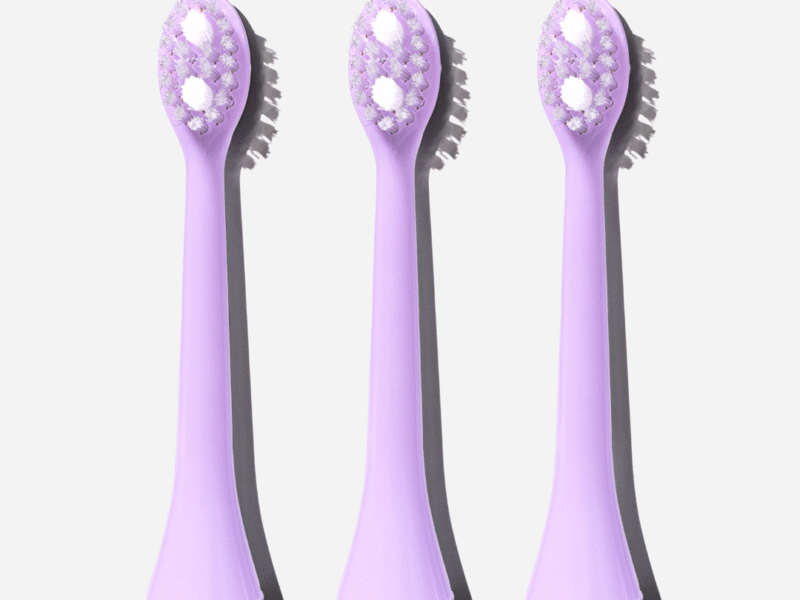 Sonic Toothbrush Replacement Heads · Morning Lilac