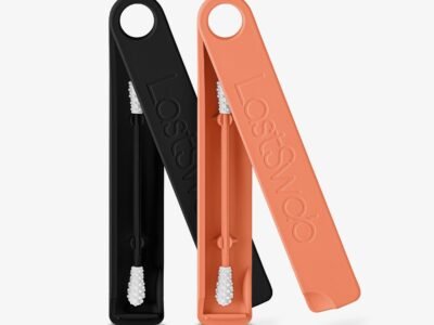 The Reusable Swab, Set of 2 By Last Object | Colour: Peach/Black