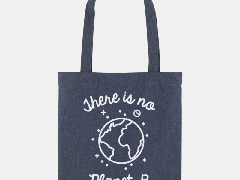 There Is No Planet B Woven Tote Bag, Vegan Gift