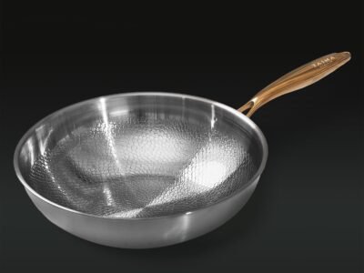 TAIMA Certified Pure Titanium Wok Pan Pro