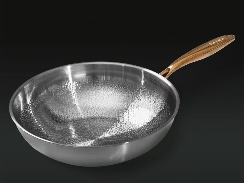 TAIMA Certified Pure Titanium Wok Pan Pro