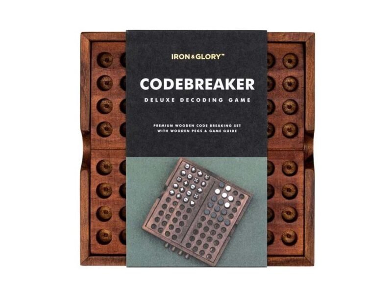 Premium wooden codebreaker game