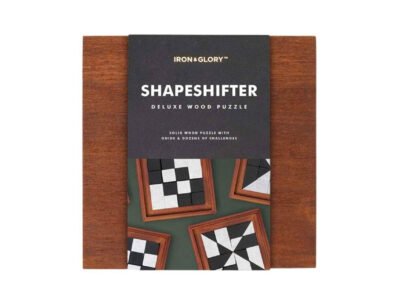 Wooden Shapeshifter Puzzle