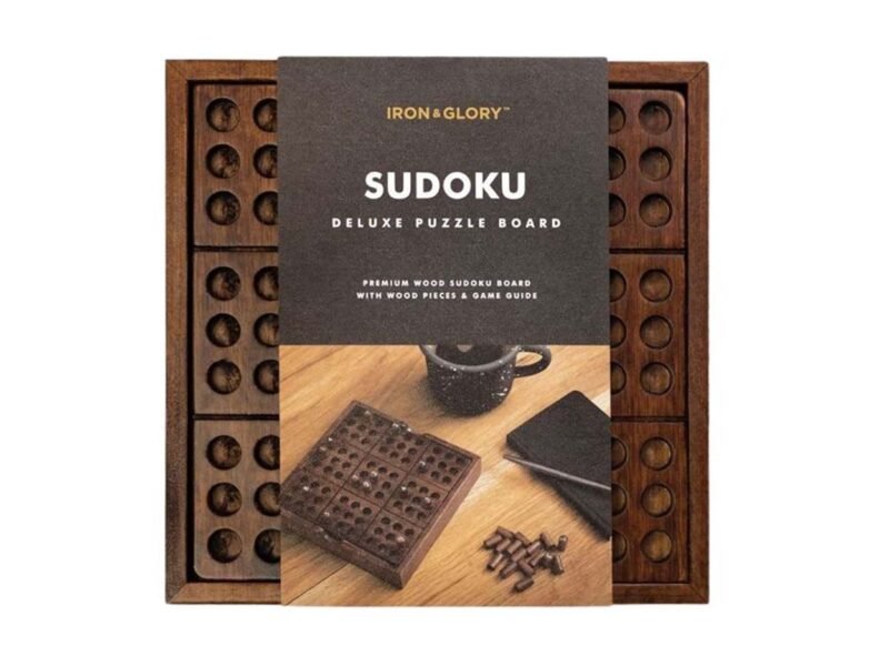 Premium wooden sudoku