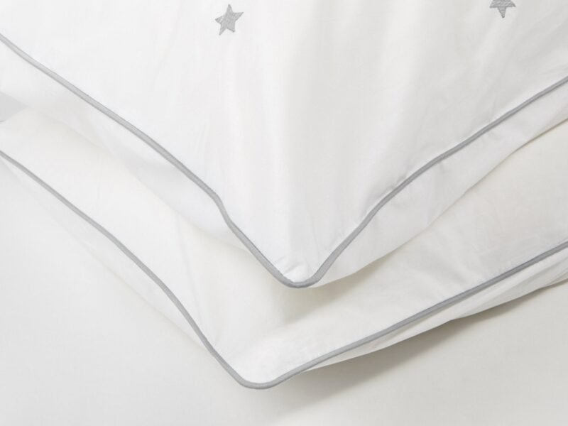 Amongst The Stars Bedding Set By Dip & Doze | Size: King | Colour: Pebble Grey