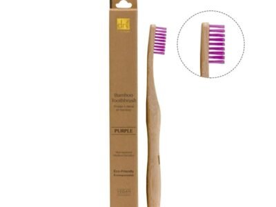 Bamboo Toothbrush Purple