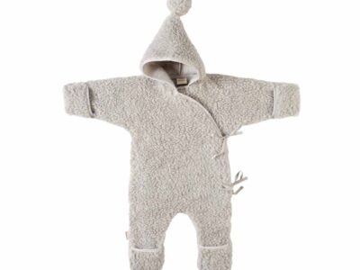 BINIBAMBA Merino Wool Snugglesuit - Cloud - Cloud