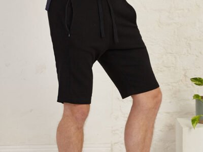Relaxed Fit Organic Cotton French Terry Training Shorts