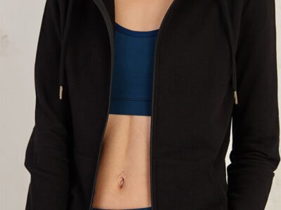 Zip-Up Classic Organic Cotton French Terry Hoodie