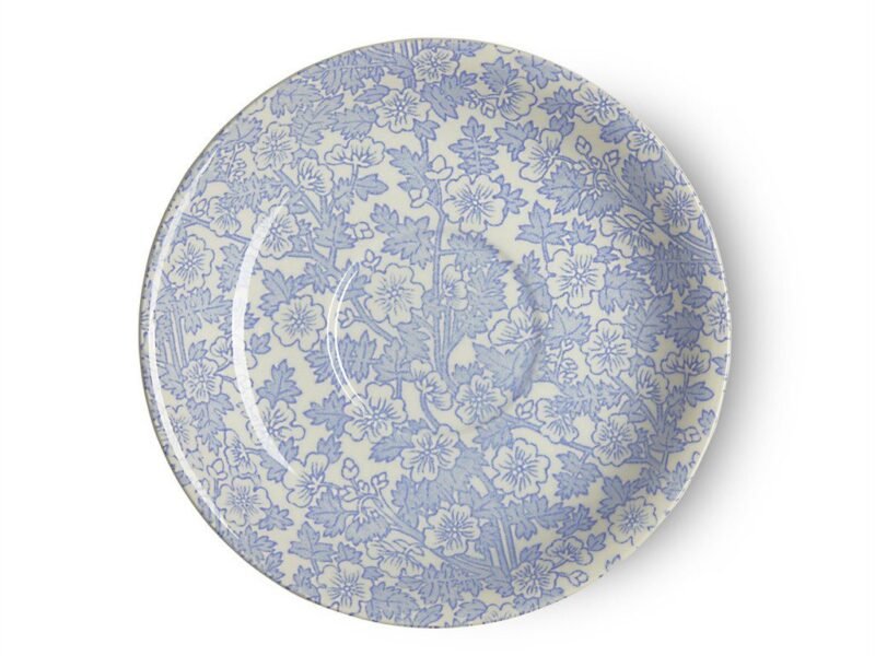 Blue Burgess Chintz Breakfast Saucer Seconds