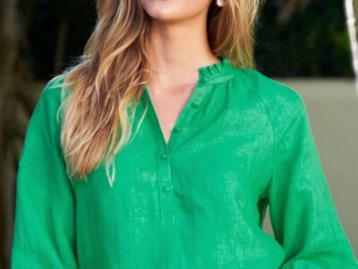 Danna Blouse | Gumdrop Green