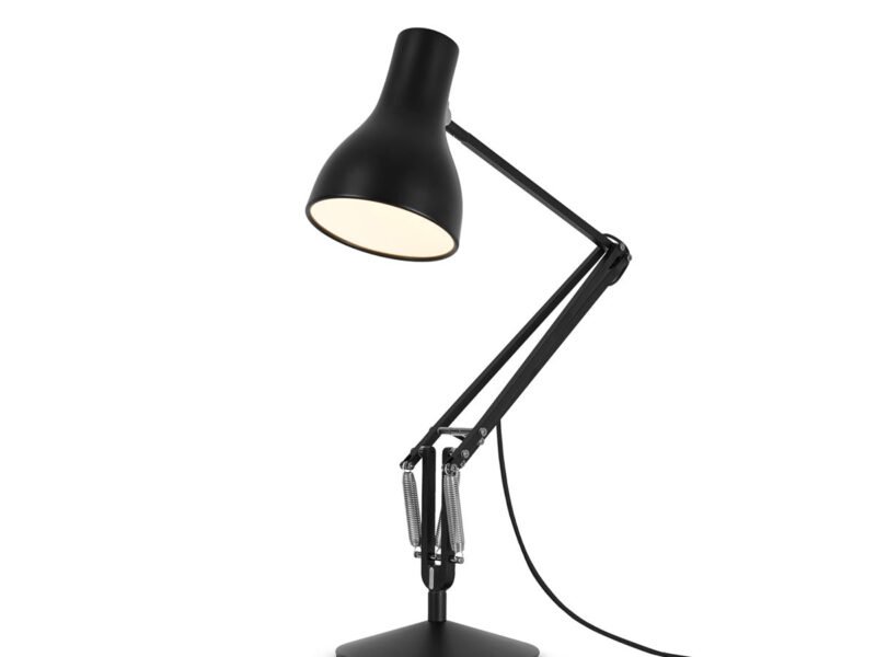 Type 75™ Desk Lamp Jet Black By Anglepoise