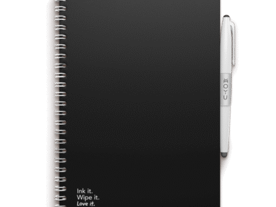 MOYU Erasable Notebook - A5 Stone Paper - Hardcover - Pitch Black