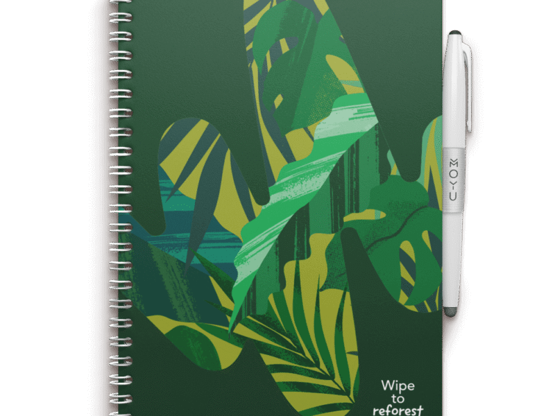 MOYU Erasable Notebook - A5 Stone Paper - Premium Cover - Safari Nights