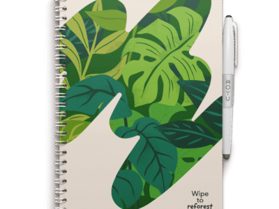 MOYU Erasable Notebook - A5 Stone Paper - Hardcover - Sandy Jungle
