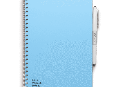 MOYU Erasable Notebook - A5 Stone Paper - Hardcover - Sky Blue