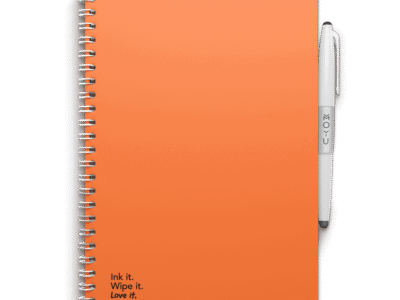 MOYU Erasable Notebook - A5 Stone Paper - Hardcover - Sunset Orange