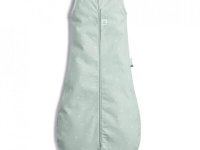 ergoPouch Organic All Year Jersey Sleeping Bag - Sage - 1.0 TOG - Sage / 8-24m