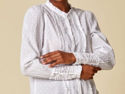Estelle Blouse | White