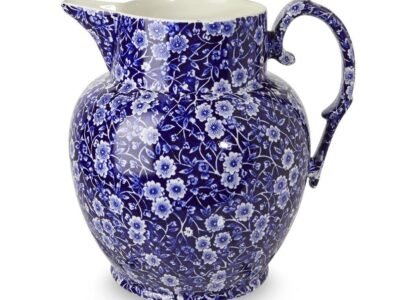 Blue Calico Large Etruscan Jug 2.2ltr/4pt Seconds