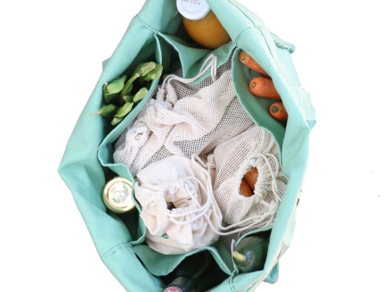 Multi-Pocket Tote Bag